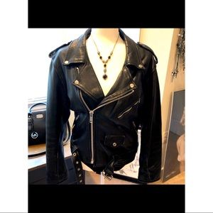 Vintage Golden Hawk Motorcycle Jacket
